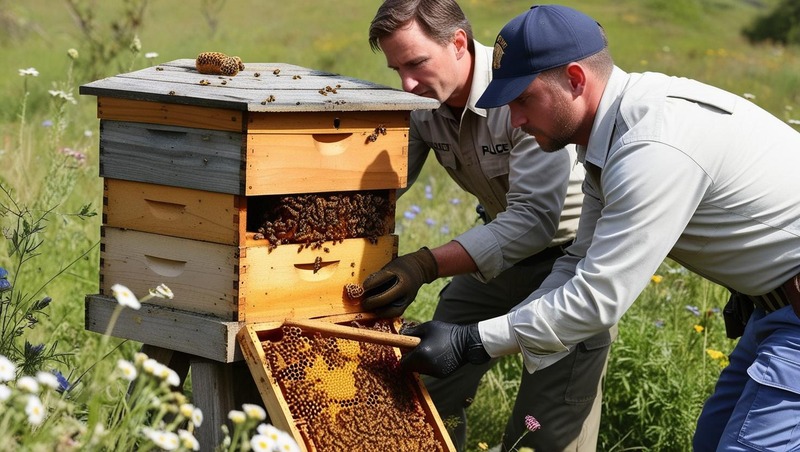 INSÓLITO ROBO DE CERA DE ABEJAS