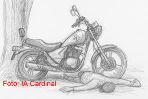 ACCIDENTE GRAVE DE MOTOCICLISTA EN MIRAMAR