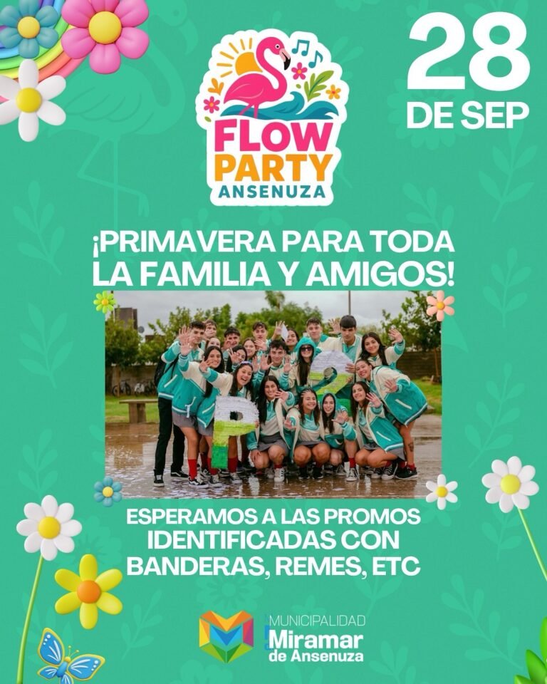 FLOW PARTY ANSENUZA EN MIRAMAR – RADIO CARDINAL / CANAL 99