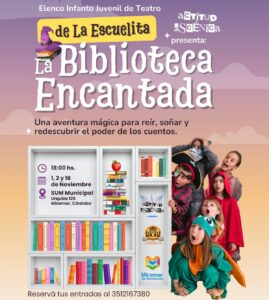TEATRO: PRESENTAN LA BIBLIOTECA ENCANTADA.