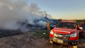 INCENDIO EN EL BASURAL MUNICIPAL